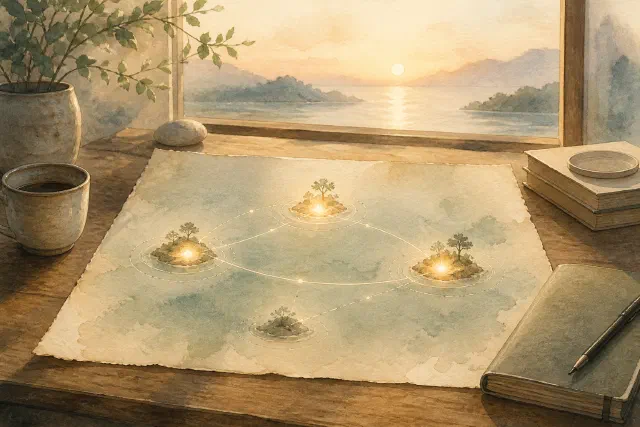 我以为缺的是一排 SSH 窗口,后来发现缺的是一张现在的地图